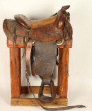 Vintage Western Saddle