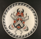 Vintage Acoma Beetle Bowl