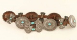 Old Pawn Navajo Concho Belt