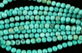 Lot of 10 Turquoise Bead Strands