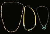 Lot of 3 Native American Necklaces