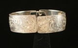Sterling Engraved Bracelet