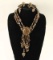 Diane Silver Necklace & Earrings Set