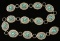 Sterling & Turquoise Concho Belt