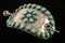 Vintage Sterling Silver & Turquoise Barrette