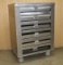 Custom Stainless Steel Rolling Showcase