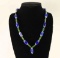 Native American Chevron Trade Bead Necklace