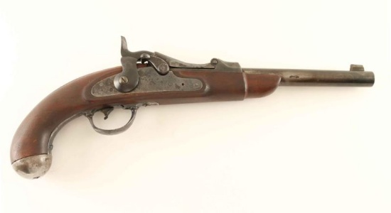 Converted Springfield 1869 Trapdoor Pistol