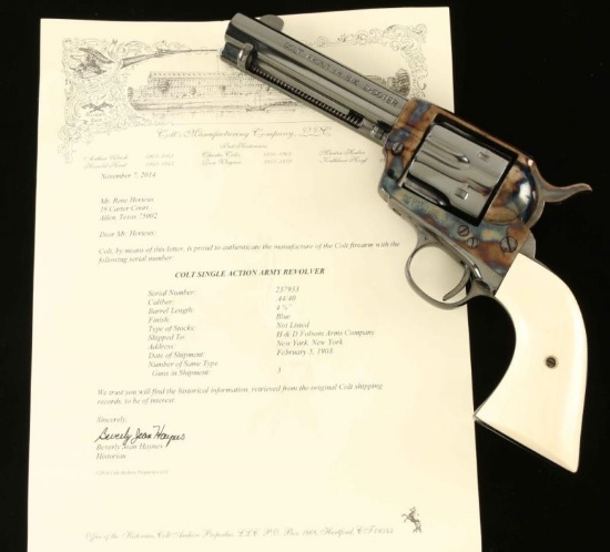 Turnbull Restored Colt Frontier Six Shooter