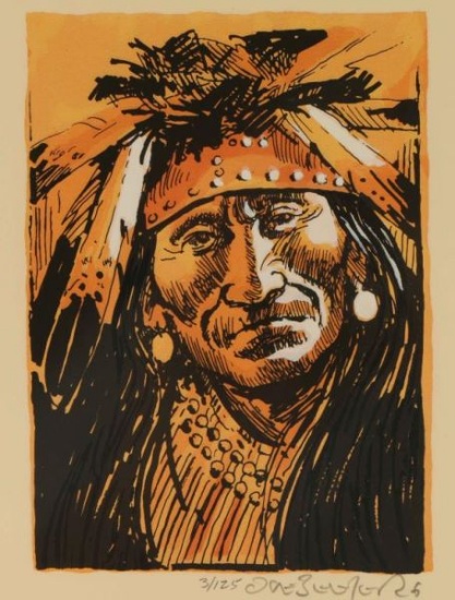 Serigraph by Joe Beeler