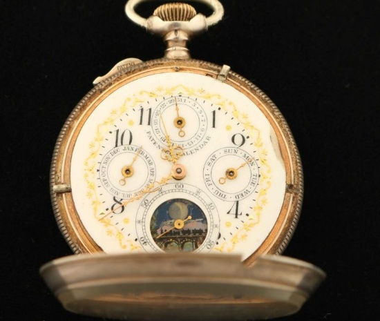 Continental Watch Co Pocket Watch