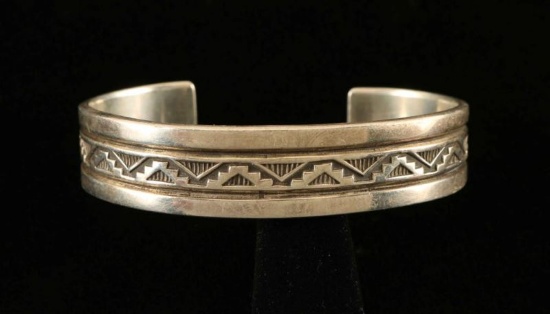 Hand Made Vintage Silver Cuff