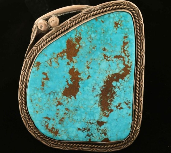 Large Morenci Turquoise Cuff