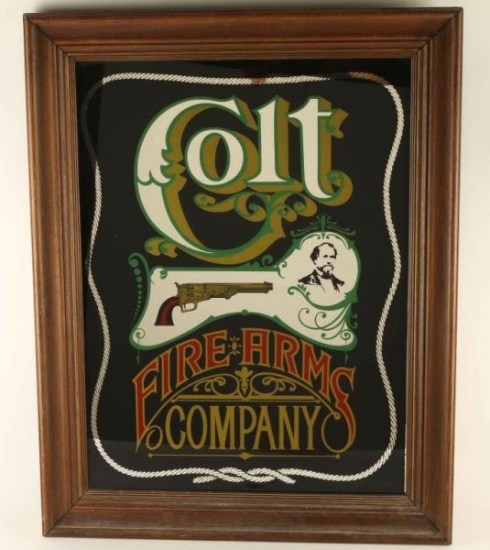 Colt Firearms Mirror Advertiser