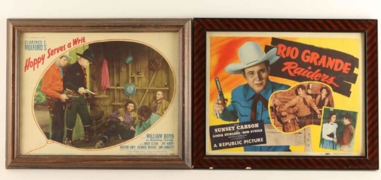 Lot of 5 Western Movie Related Prints