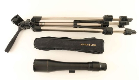 Bausch & Lomb telescope with tripod