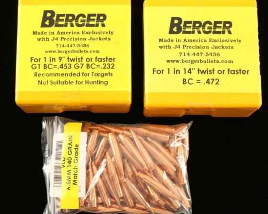 Lot of Berger Bullets