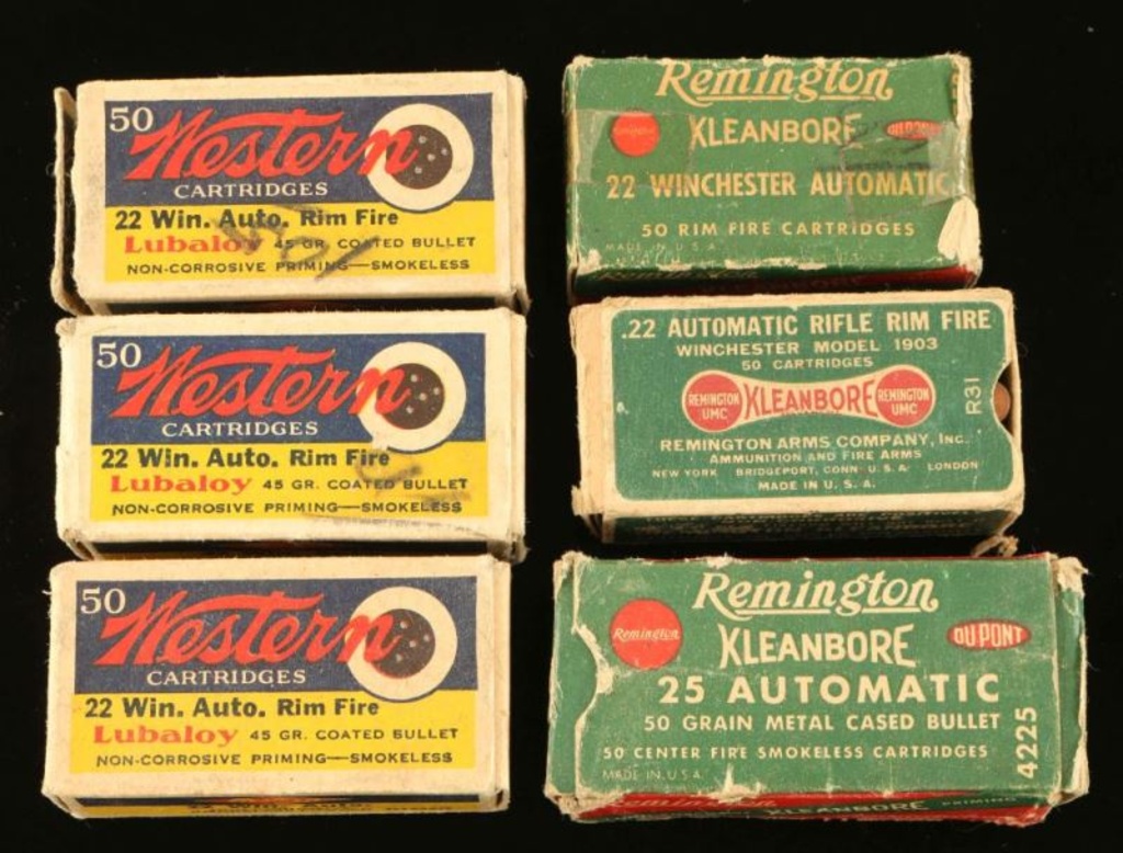 Lot of vintage ammo