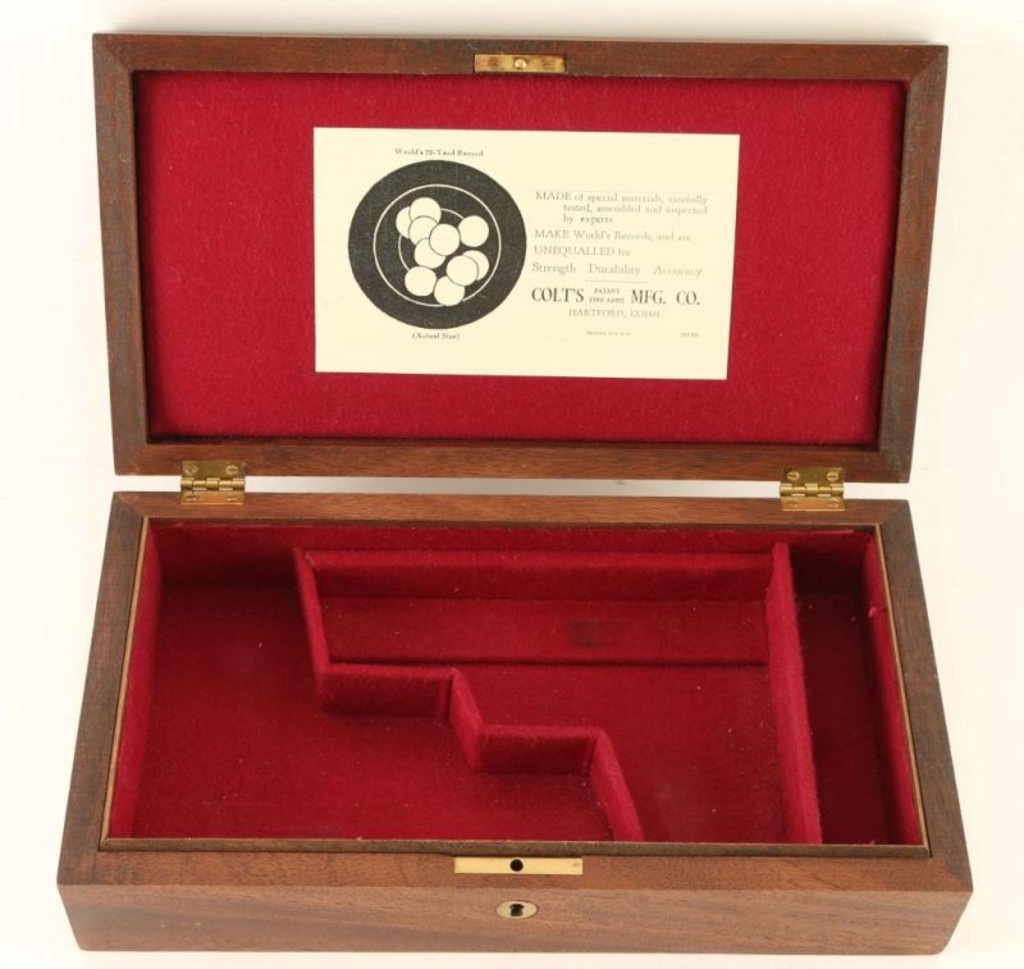 Custom Colt 1903-1908 Presentation Case