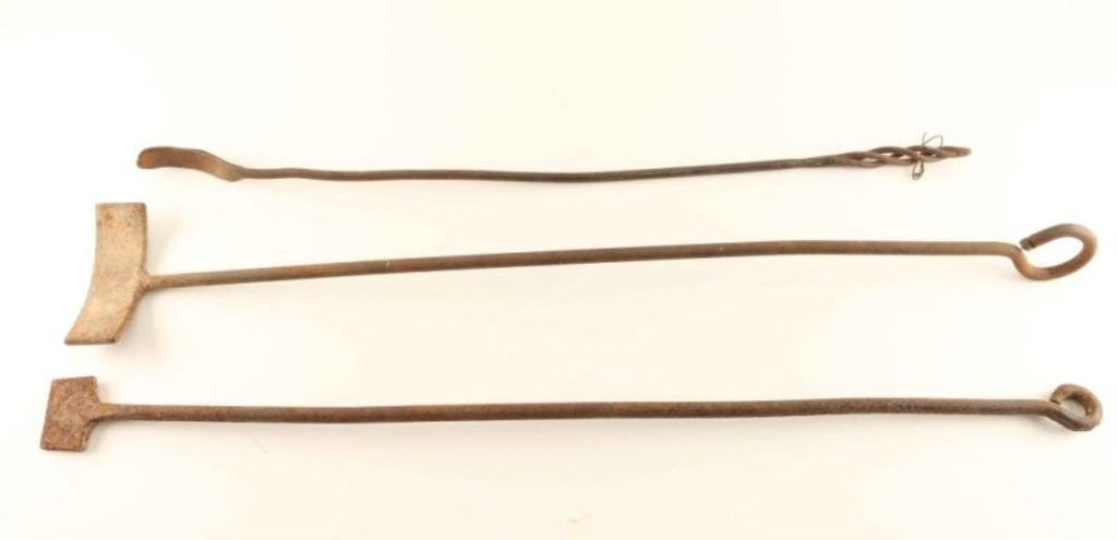 Lot of 3 Branding Irons
