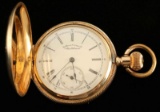 American Waltham Watch Co 14K Gold Pocket Watch