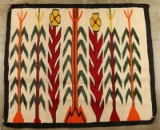 Woven Rug with Maize Design