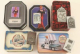 Lot of 4 Collectable Zippo Lighters