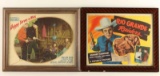 Lot of 5 Western Movie Related Prints