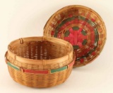 Chinese Lidded Sewing Basket