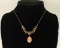 Gold Filled Necklace with Cameo