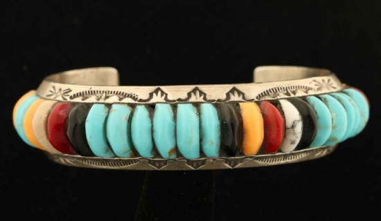 Colorful Navajo Cuff