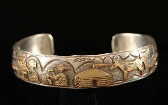 Zuni Storyteller Bracelet