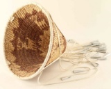 Burden Basket with Deer Design