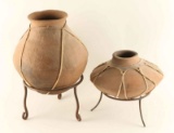 Lot of 2 Ethnic Pots