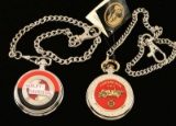 2 Franklin Mint Pocket Watches