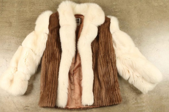Mink & Fox Ladies Fur Coat