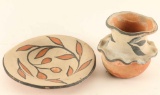 Lot of 2 Pieces of Pottery