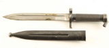 Swedish Mauser Bayonet with Scabbard