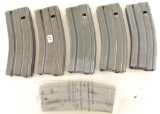 Lot of 6 30rd AR-15 Mags