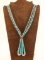 Three Strand Turqioise & Heishi Necklace