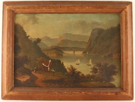American Hudson River School Painting