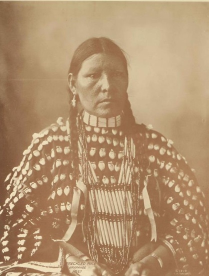 Photo Print of Native American Woman