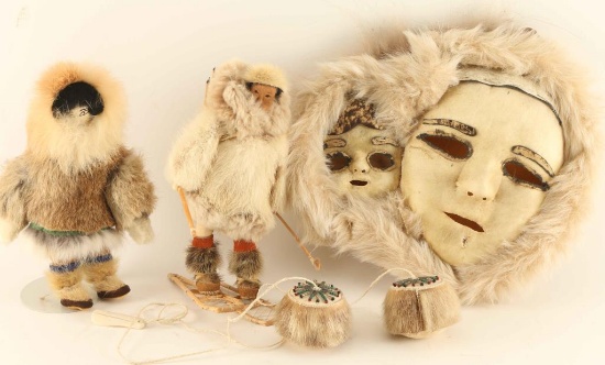 Eskimo Mask & Yo-yo& Dolls