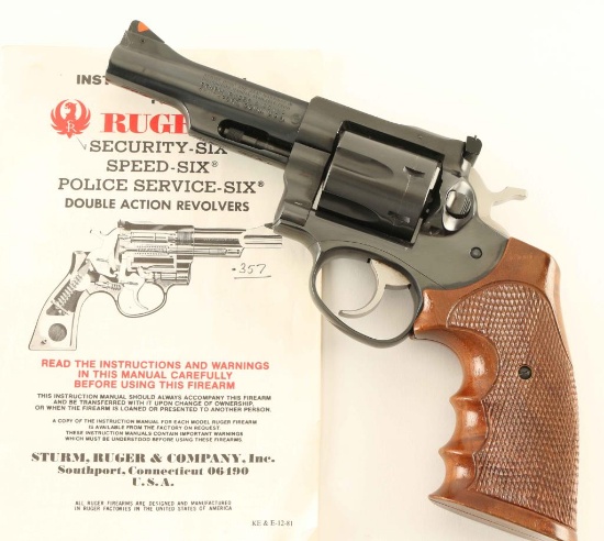 Ruger Security-Six .357 Mag SN: 158-89635