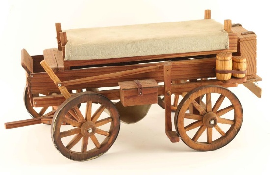 Wood Model of Wagon