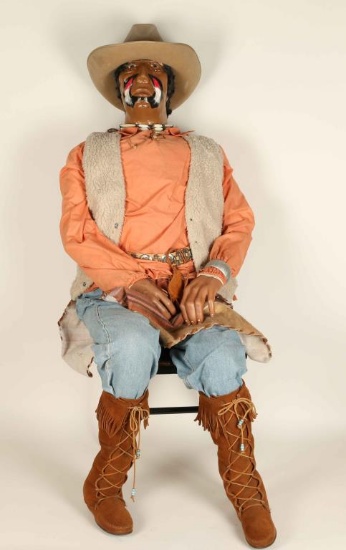 Indian Trading Post Mannequin