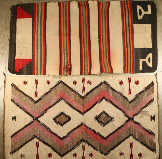 Navajo Rug & Saddle Blanket