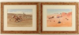 Lot of 4 Watercolors by Leonard H. Reedy