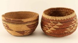 Lot of 2 Hupa Baskets