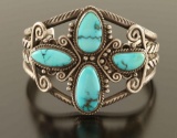Fred Harvey Turquoise Cuff